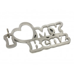 I love my Benz ключодържател - неръждаема стомана