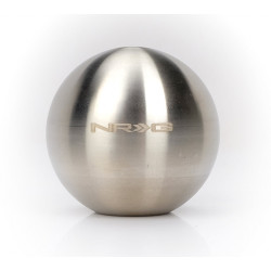 NRG топка за скоростен лост сребърна