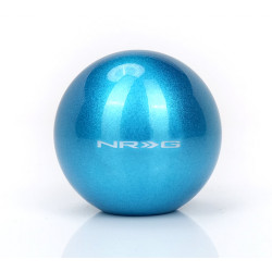 NRG топка за скоростен лост синьозелен