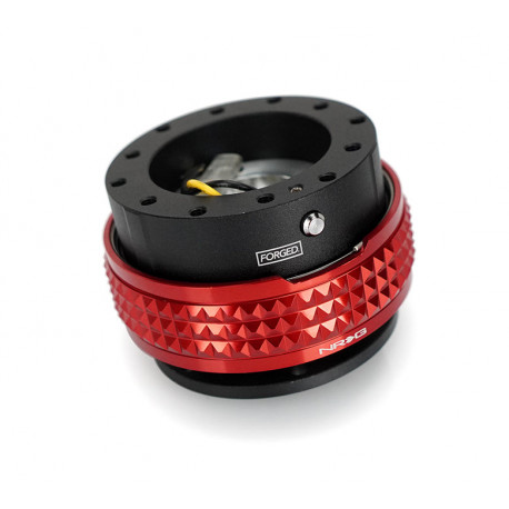 Фланци за бързо освобождаване NRG GEN 2.1 бързо освобождаваща серия Pyramid, черно/червено | race-shop.bg