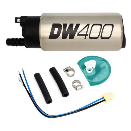 Вътрешни (към резервоара) универсална Deatschwerks DW400 горивна помпа - 415 L/h E85 | race-shop.bg