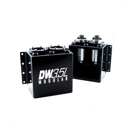 Изравняващ резервоар (surge tank) Deatschwerks алуминиев разширителен резервоар - 3.5L | race-shop.bg