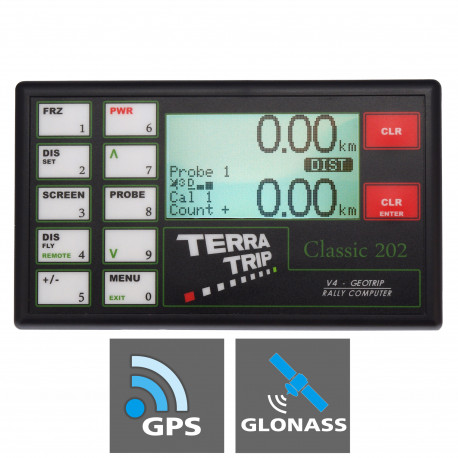 Трипмастър Terratrip 202 Classic GeoTrip с GPS и GLONASS V4 | race-shop.bg