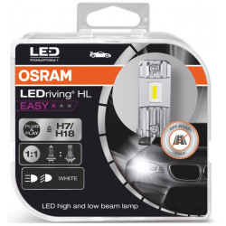 Osram LED дълги и къси светлини LEDriving HL EASY H7/H18 (2 бр.)