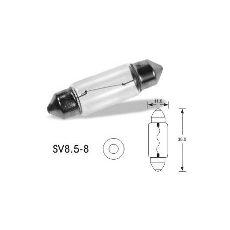 Крушки и ксенонови светлини ELTA VISION PRO 12V 5W крушка SV8.5-8 C5W (11x35mm) (1 бр.) | race-shop.bg