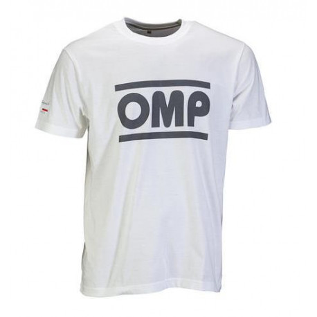 Тениски Тениска OMP racing spirit бяла | race-shop.bg