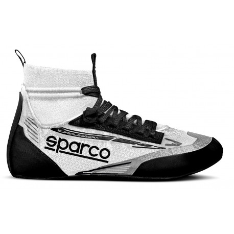 Обувки Състезателни обувки Sparco SUPERLEGGERA FIA бели/черни | race-shop.bg