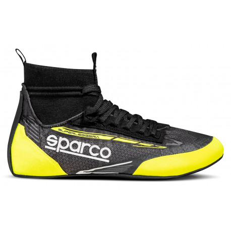 Обувки Спортни обувки Sparco SUPERLEGGERA FIA черно/жълто | race-shop.bg