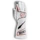 Ръкавици Състезателни ръкавици Sparco FUTURA с FIA (външен шев) бяло черни | race-shop.bg