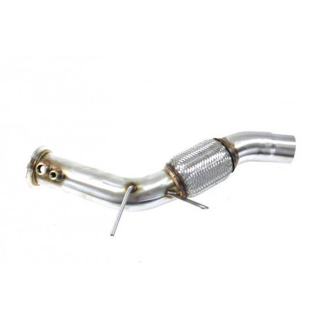 Down pipe, dump pipe RACES downpipe без катализатор за BMW 116d E81/E87 N47 2.0D | race-shop.bg