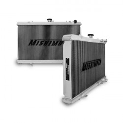 Алуминиев състезателен радиатор MISHIMOTO89-95 Nissan 180SX / 200SX w/ KA, CA, Manual