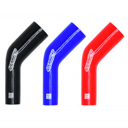Редуциращо силиконово коляно RACES Silicone 45° - 38мм (1,5") до 51мм (2")