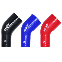 Редуциращо силиконово коляно RACES Silicone 45° - 76мм (3") до 83мм (3,27")