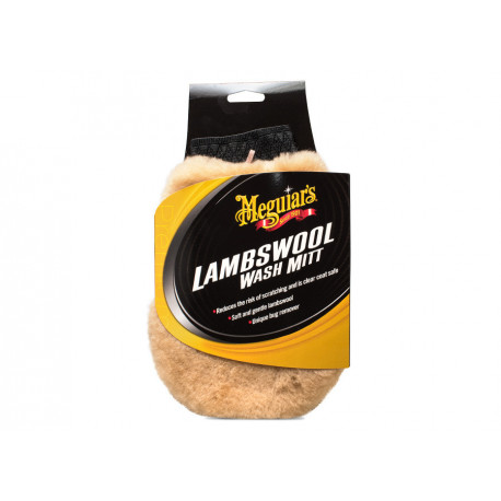 Аксесоари Meguiars Lambswool Wash Mitt - ръкавици за пране от истинска агнешка вълна | race-shop.bg
