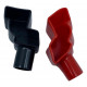 Клеми за акумулатори RACES PVC ръкав за клема на батерията, чифт (червен+черен) - Typ 1 | race-shop.bg