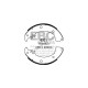 Спирачни дискове и накладки EBC Задни спирачни челюсти EBC Replacement 6321 | race-shop.bg