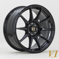 джантa 6Performance BDR 17X8.25 4X100/4X108 67,1 ET30, Black