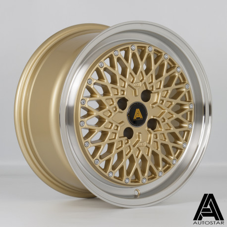 Алуминиеви джанти Autostar джантa Autostar Minus 16X7.5 4X108 67,1 ET40, Gold | race-shop.bg