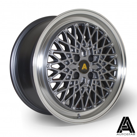 Алуминиеви джанти Autostar джантa Autostar Minus 17X8 4X100 67,1 ET30, Gunmetal | race-shop.bg