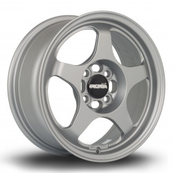 джантa Rota Slipstream FF10 15X6.5 4X100 67,1 ET35, Silver