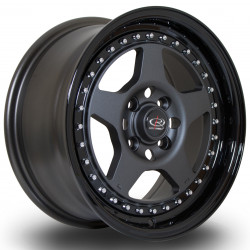 джантa Rota Kyusha 15X7 4X100 67,1 ET38, Black
