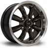 Disk Rota RB 15X7 4X100 67,1 ET30, Gunmetal