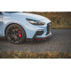 Бодикит и визуални аксесоари Преден сплитер V.6 + Flaps Hyundai I30 N Mk3 Hatchback/Fastback | race-shop.bg