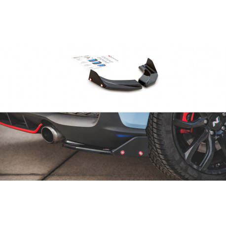 Бодикит и визуални аксесоари Задни странични сплитери V.6 + Flaps Hyundai I30 N Mk3 Hatchback | race-shop.bg
