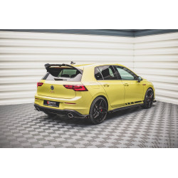 MAXTON DESIGN задни странични сплитери + клапи за Volkswagen Golf 8 GTI Clubsport, гланц черен, V1