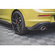 Бодикит и визуални аксесоари MAXTON DESIGN задни странични сплитери + клапи за Volkswagen Golf 8 GTI Clubsport, гланц черен, V1 | race-shop.bg