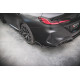 Бодикит и визуални аксесоари MAXTON DESIGN задни странични сплитери + клапи за BMW M8 Gran Coupe F93, гланц черен, V1 | race-shop.bg