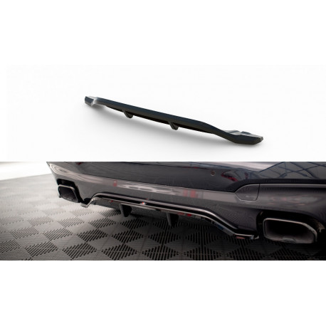 Бодикит и визуални аксесоари Централен заден сплитер (with vertical bars) BMW X3 M40i / M40d G01 | race-shop.bg