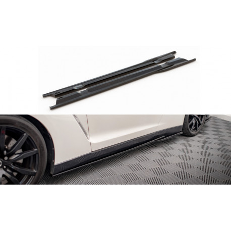 Бодикит и визуални аксесоари Странични прагове Nissan GTR R35 Фейслифт | race-shop.bg