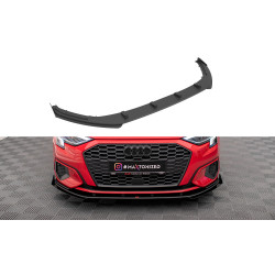 MAXTON DESIGN Street Pro преден сплитер + клапи за Audi A3 8Y, черен