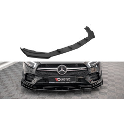 MAXTON DESIGN Street Pro преден сплитер + клапи за Mercedes A35 AMG / AMG-Line Aero Pack W177