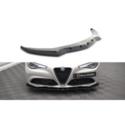 MAXTON DESIGN преден сплитер за Alfa Romeo Giulia Sport, гланц черен, V1