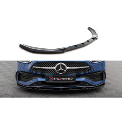 MAXTON DESIGN преден сплитер за Mercedes-Benz C AMG-Line W206, гланц черен, V1