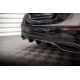 Бодикит и визуални аксесоари MAXTON DESIGN централен заден сплитер за Mercedes-Benz S AMG-Line W223 (с вертикални ленти), гланц черен | race-shop.bg
