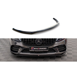 Преден сплитер V.1 Mercedes-Benz C AMG Line / C43 AMG Sedan / Coupe W205 / C205 Фейслифт