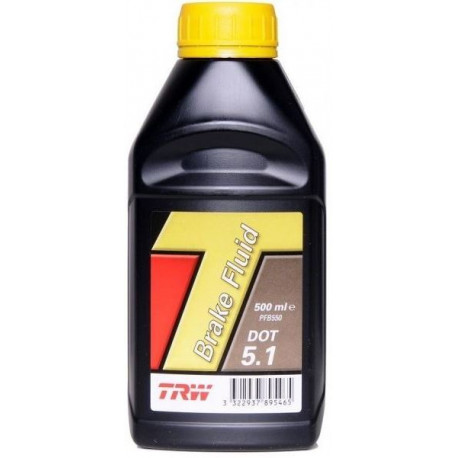 Спирачни течности Спирачна течност TRW DOT 5.1 - 0,5 л | race-shop.bg