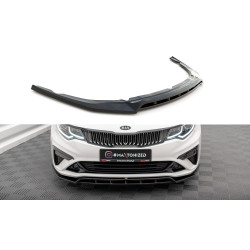 MAXTON DESIGN преден сплитер за Kia Optima Mk4 Facelift, гланц черен, V1