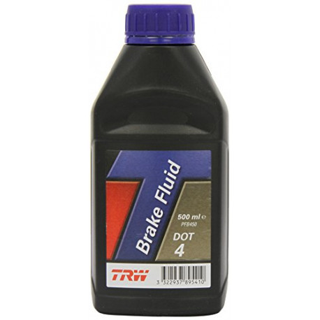 Спирачни течности Спирачна течност TRW DOT4 - 0,5 л | race-shop.bg