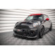 Бодикит и визуални аксесоари MAXTON DESIGN преден сплитер за Mini Cooper John Cooper Works R56, гланц черен, V3 | race-shop.bg