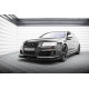 Бодикит и визуални аксесоари MAXTON DESIGN Street Pro преден сплитер + клапи за Audi RS6 Avant C6, черен | race-shop.bg