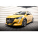 Бодикит и визуални аксесоари MAXTON DESIGN преден сплитер + клапи за Peugeot 208 GT Mk2, гланц черен, V1 | race-shop.bg