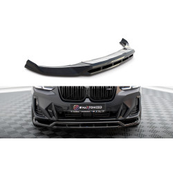 MAXTON DESIGN преден сплитер за BMW X3 M-Pack G01 Facelift, гланц черен