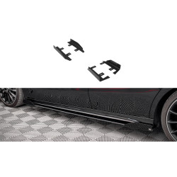 MAXTON DESIGN странични клапи за Mercedes A35 AMG / AMG-Line Aero Pack W177, гланц черен