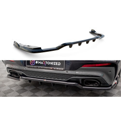 Централен заден сплитер (с вертикални ленти) V.2 BMW X4 M-Pack G02