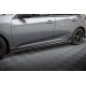 Бодикит и визуални аксесоари Странични прагове + Flaps Honda Civic Sport Mk 10 | race-shop.bg