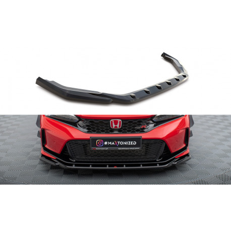 Бодикит и визуални аксесоари Преден сплитер V.3 Honda Civic Type-R Mk 11 | race-shop.bg